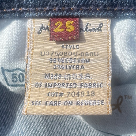 7 For All Mankind Womens Indigo Wash Bootcut Jeans (Size 25) - Picture 3 of 9